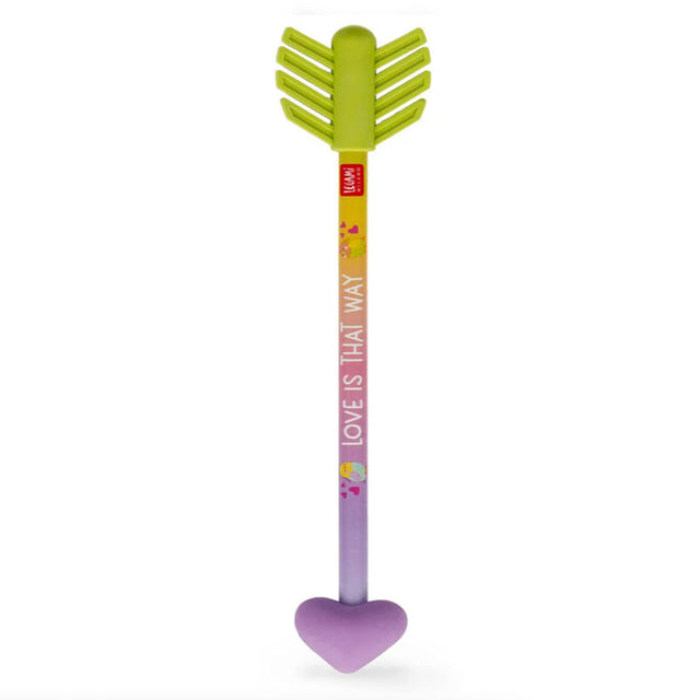 Pencil with two Scented Erasers - Go Cupid! LEGAMI