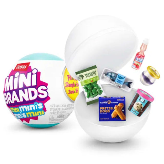 ZURU ΠΑΙΧΝΙΔΙ ΜΙΝΙΑΤΟΥΡΑ ΣΥΛΛΕΚΤΙΚΟ MINI BRANDS SERIES 1 FILL THE FRIDGE ΓΙΑ ΠΑΙΔΙΑ 3+ ΤΕΜ.