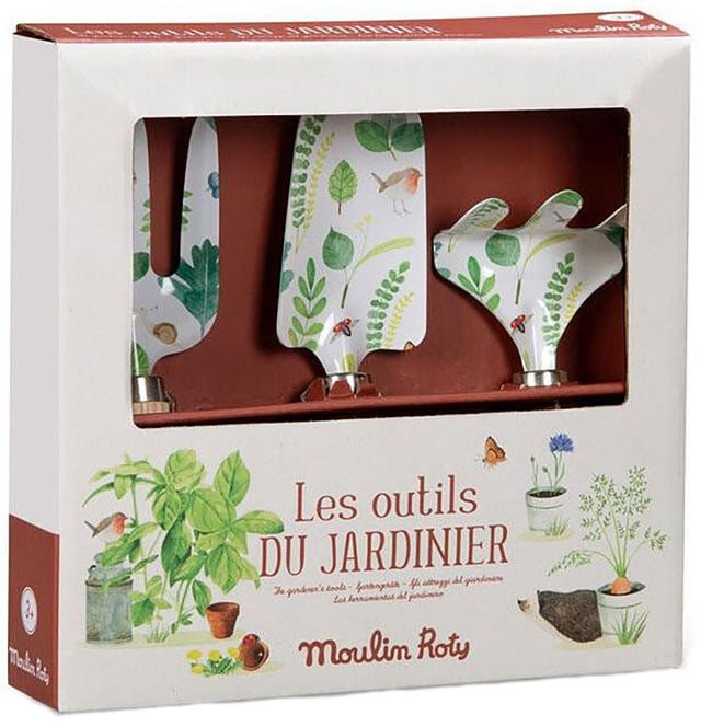 Παιδικό σετ Moulin Roty Le jardin -Εργαλεία για τον κήπο
