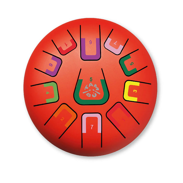 Juegaconmigo Μεταλλόφωνο Tambu με 11 νότες (Matt Red)