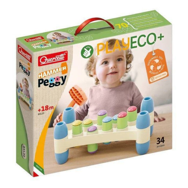 Quercetti Play Eco Hammer Peggy