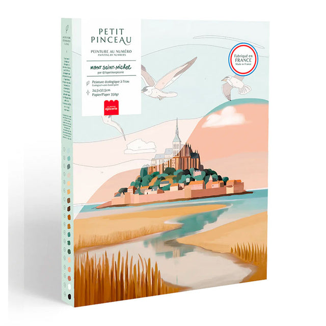 Paint by Number Kit - Mont Saint-Michel PETIT PINCEAU