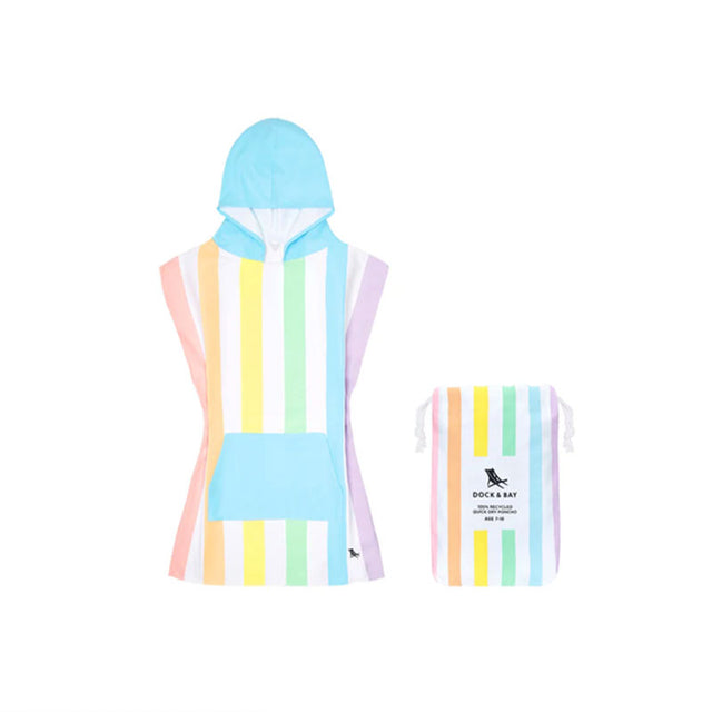 Dock & Bay: Παιδικό πόντσο Quickdry - Unicorn Waves Microfiber (Μικροϊνες) 3-5