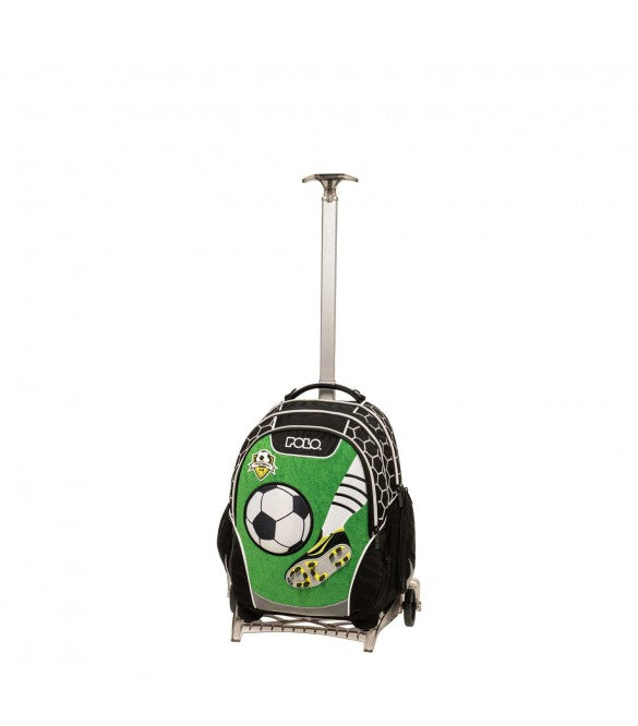 ΣΧΟΛΙΚΗ ΤΣΑΝΤΑ POLO TROLLEY REEL ΜΕ ΑΠΟΣΠΩΜΕΝΟ ΜΗΧΑΝΙΣΜΟ ΠΟΥ ΜΕΤΑΤΡΕΠΕΤΑΙ ΣΕ ΣΑΚΙΔΙΟ - FOOTBALL (ΠΟΔΟΣΦΑΙΡΟ) 901054-8346