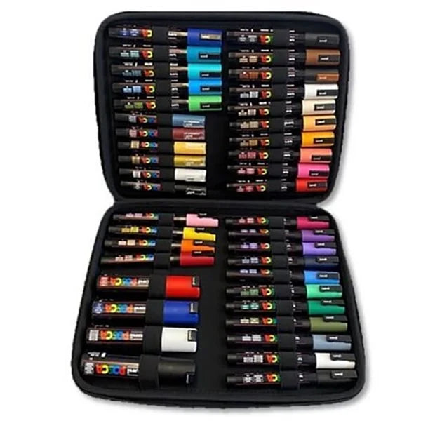 Uni Κασετίνα The Posca Fine Arts Με 40 Μαρκαδόρους - PC-FINE ART CASE 40-01