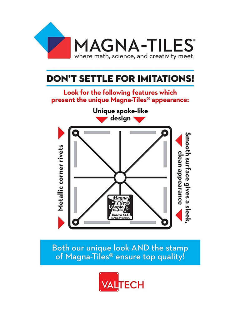 Magna-Tiles Μαγνητικό Παιχνίδι 32 κομματιών