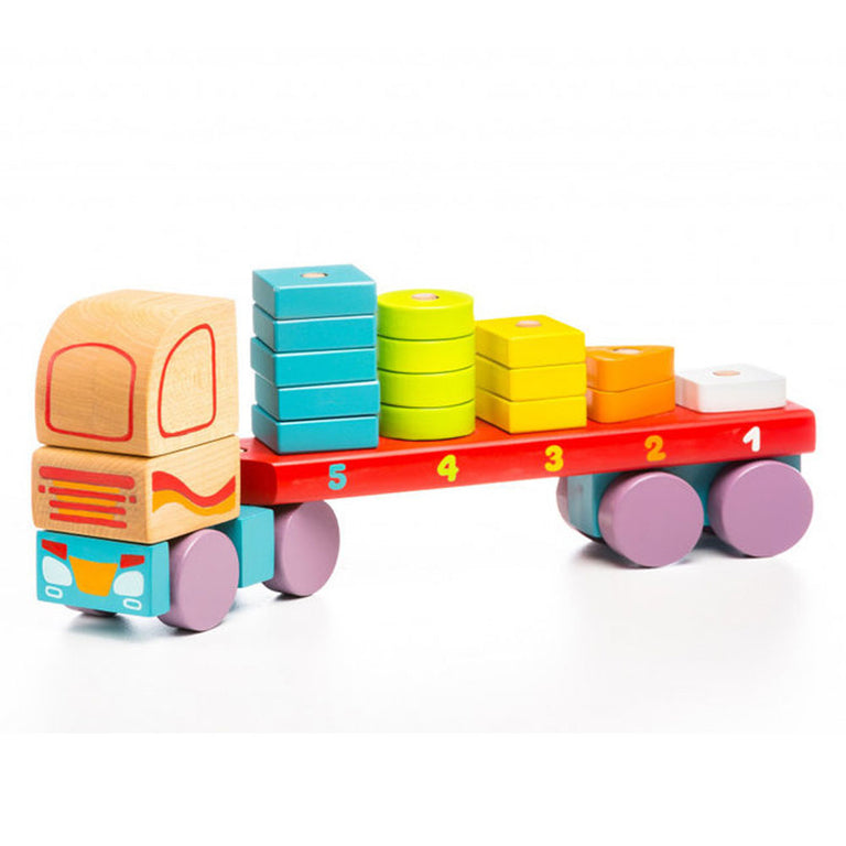 Cubika Φορτηγό με γεωμετρικά σχήματα - Παιχνίδια - Ίαμβος