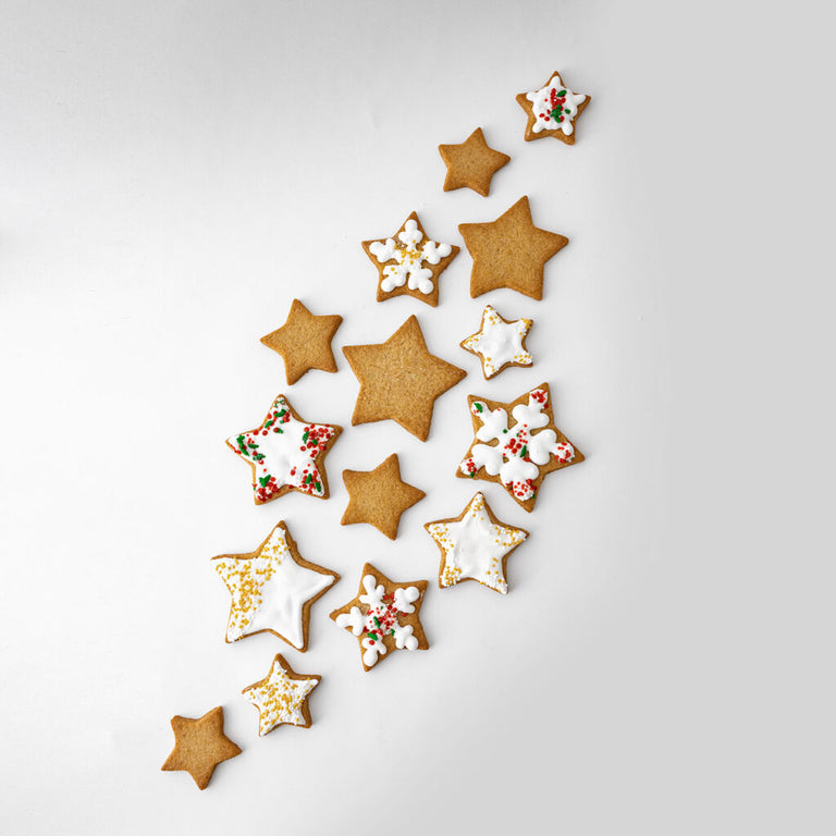 Gingerbread Cookies decorate with icing COLOR KIT
