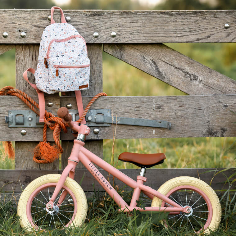Little Dutch μεταλλικό Ποδήλατο Ισορροπίας Pink Matt