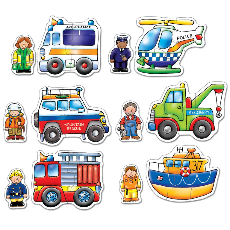 ORCHARD TOYS RESCUE SQUAD JIGSAW PUZZLE - Παιχνίδια - Ίαμβος