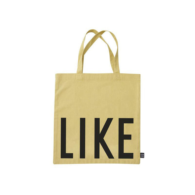 Design Letters: Επαναχρησιμοποιούμενη τσάντα Yellow LIKE