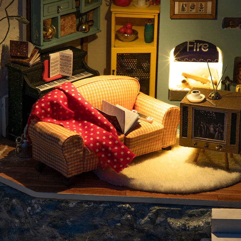 ΚΑΤΑΣΚΕΥΗ ΜΙΝΙΑΤΟΥΡΑΣ Joy’s Peninsula Living Room ROLIFE DIY