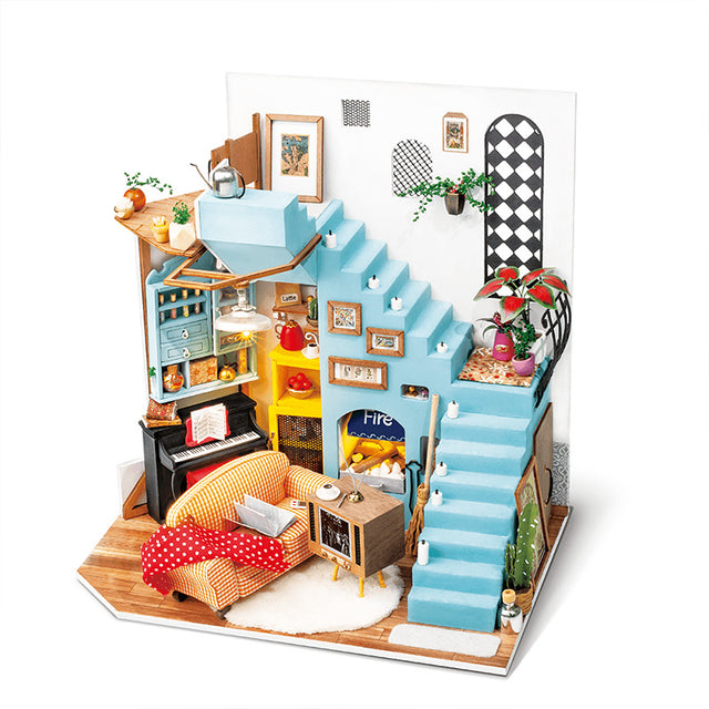 ΚΑΤΑΣΚΕΥΗ ΜΙΝΙΑΤΟΥΡΑΣ Joy’s Peninsula Living Room ROLIFE DIY