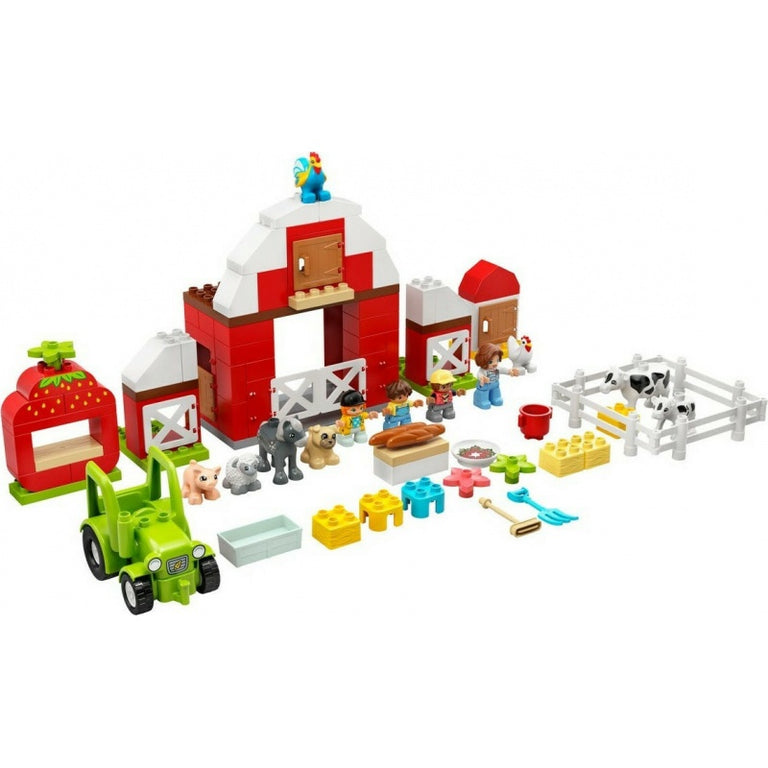 Lego Duplo Barn Tractor & Farm Animal Care-Αχυρώνας, Τρακτέρ & Φροντίδα Ζώων Της Φάρμας (10952)