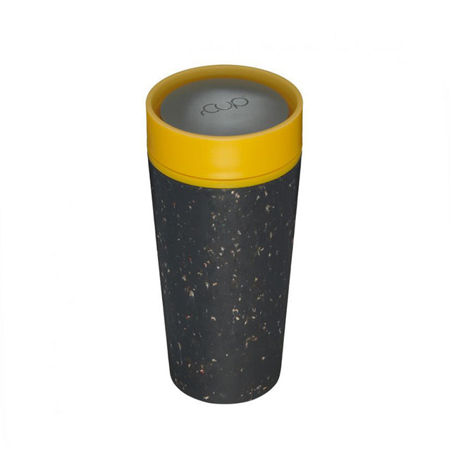 CIRCULAR CUP ΠΟΤΗΡΙ  Black & Mustard Yellow 340ml