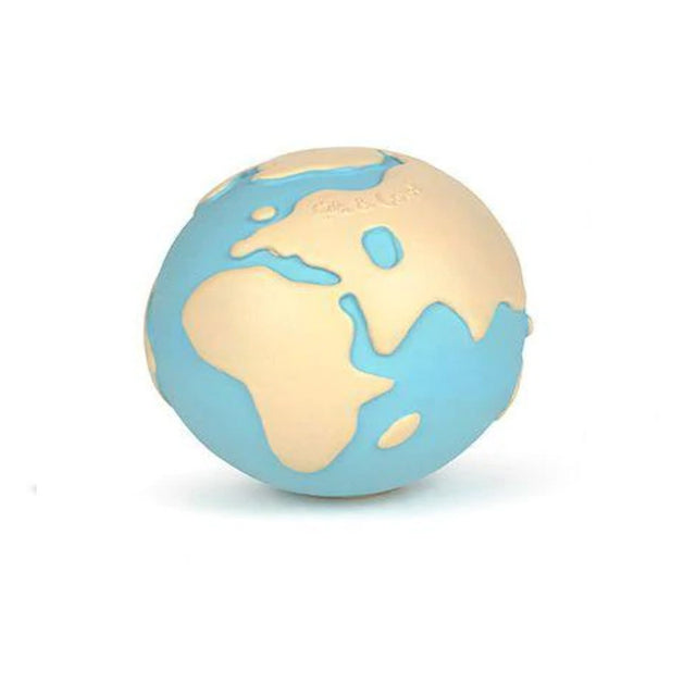 Μασητικό από φυσικό καουκτσούκ Υδρόγειος - Earthy the World Ball OLI&CAROL