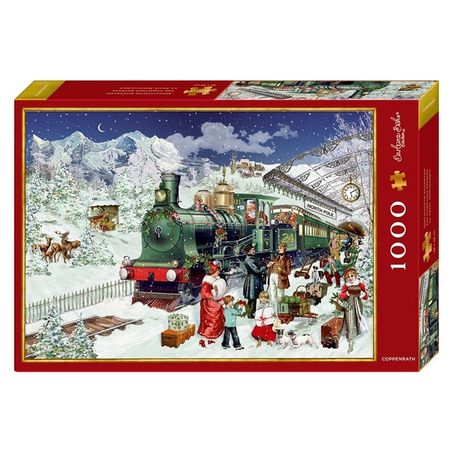 ΠΑΖΛ Christmas North Pole Railway 1000pcs DIE SPIEGELBURG