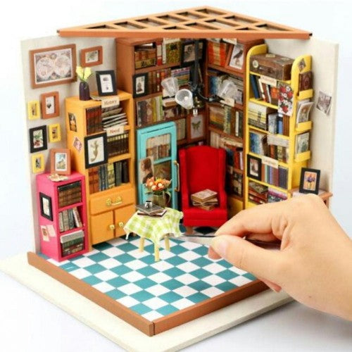 ΚΑΤΑΣΚΕΥΗ ΜΙΝΙΑΤΟΥΡΑ ROLIFE Miniature House Sam's Study DIY