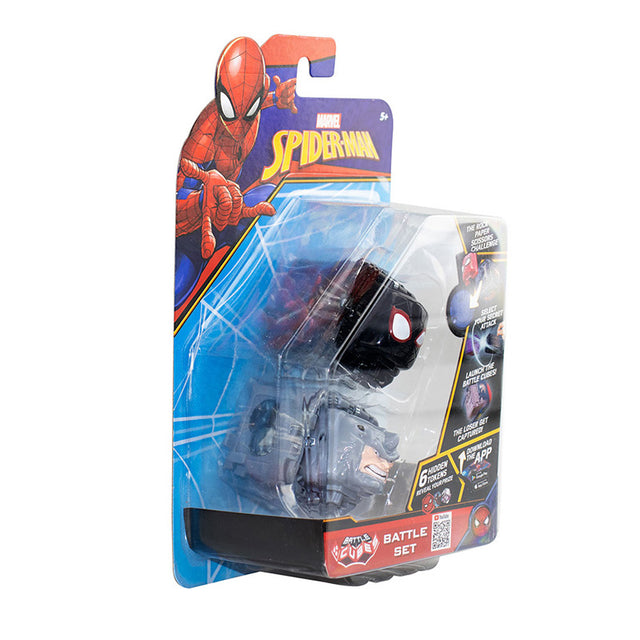 BATTLE CUBES SPIDERMAN - MILES MORALES VS. RHINO